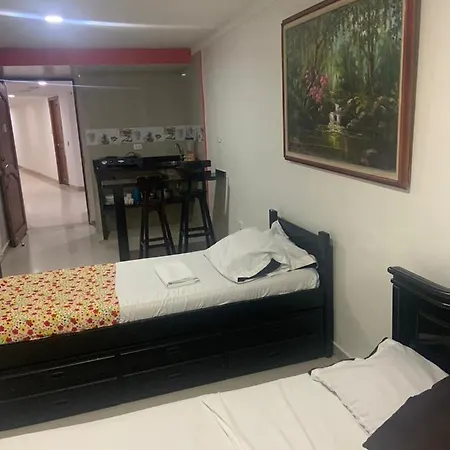 Apartamento Apartaestudio 11c Cerca Al Mar Con Aire Acondicionado Y Wifi *