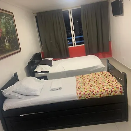 Apartaestudio 11c Cerca Al Mar Con Aire Acondicionado Y Wifi Apartamento